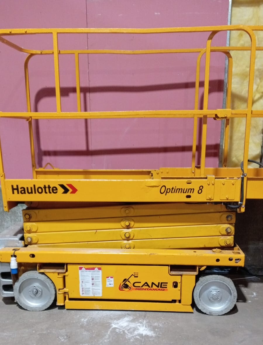 Plataforma tijera eléctrica Haulotte Optimum 8